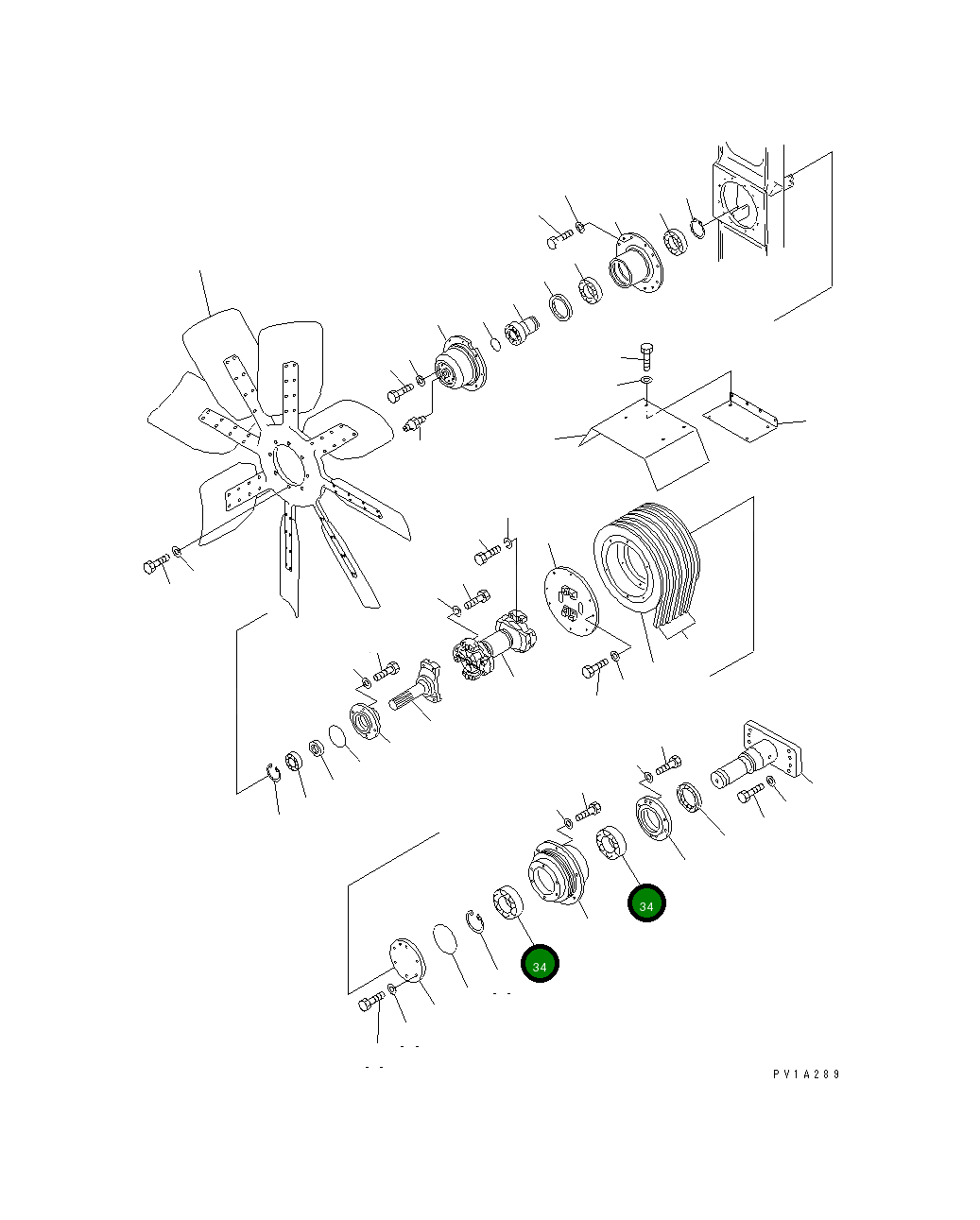 Подшипник 06040-06218 Komatsu