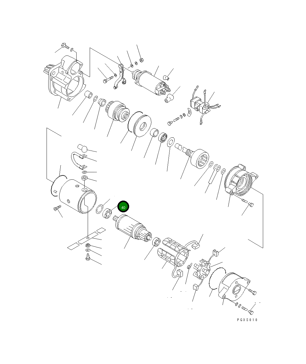 Подшипник KD1-0444-60037 Komatsu
