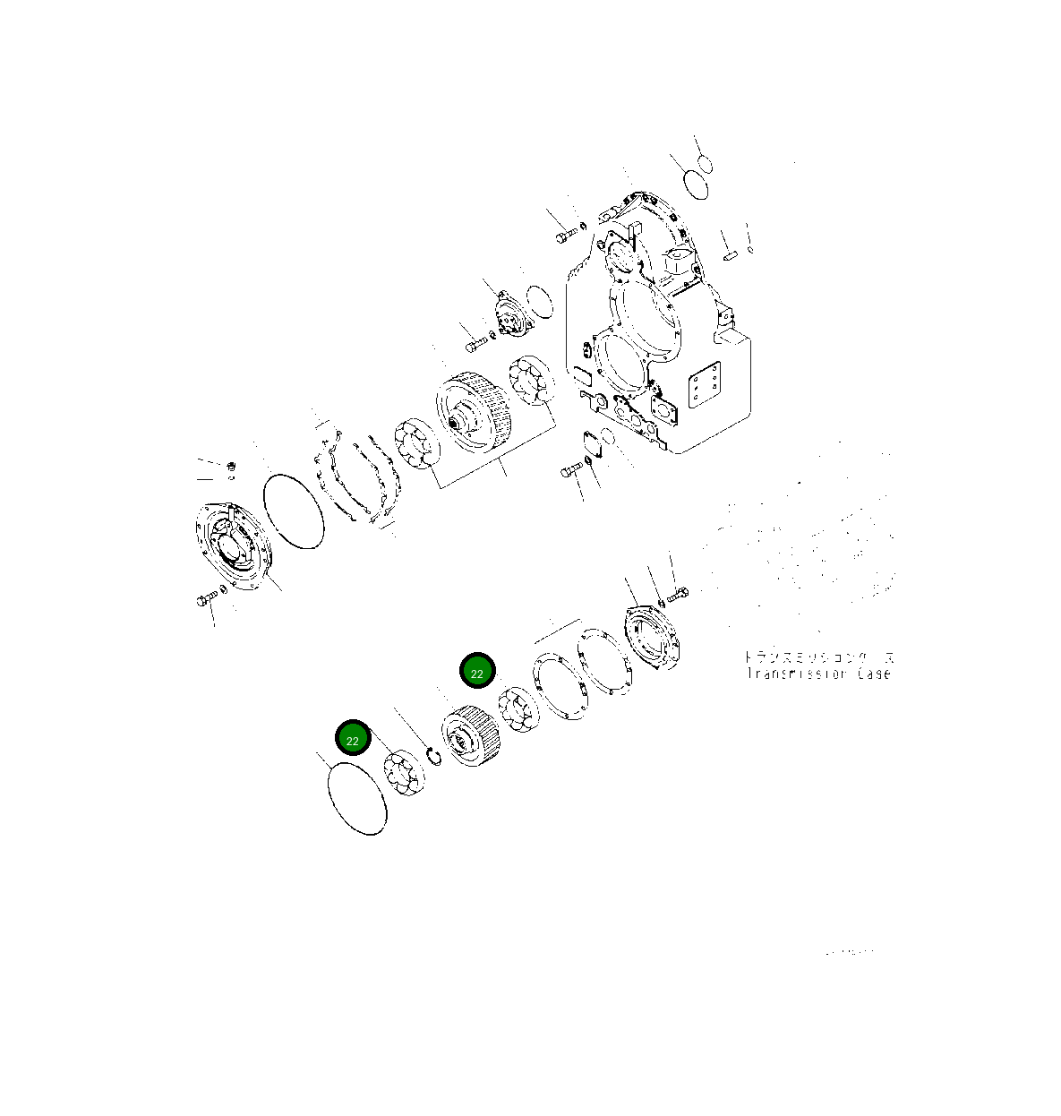Подшипник 425-15-33370 Komatsu