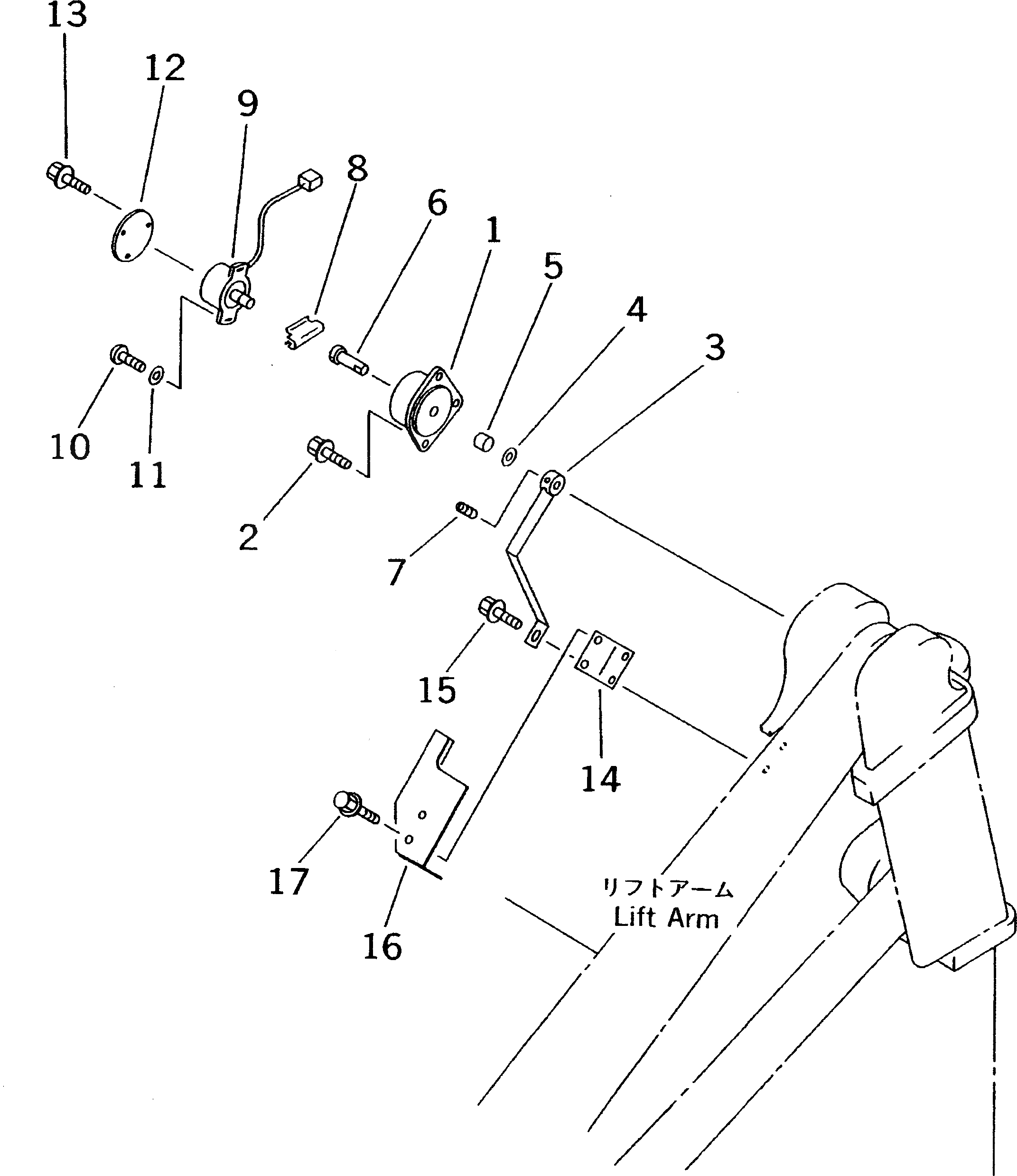 Крышка 419-S30-2410  Komatsu