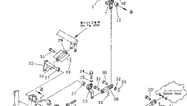 Вилка 20T-43-41470 Komatsu