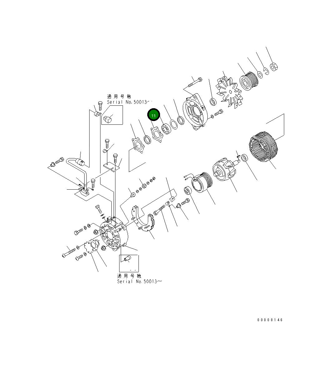 Подшипник KD0-09201-0760 Komatsu