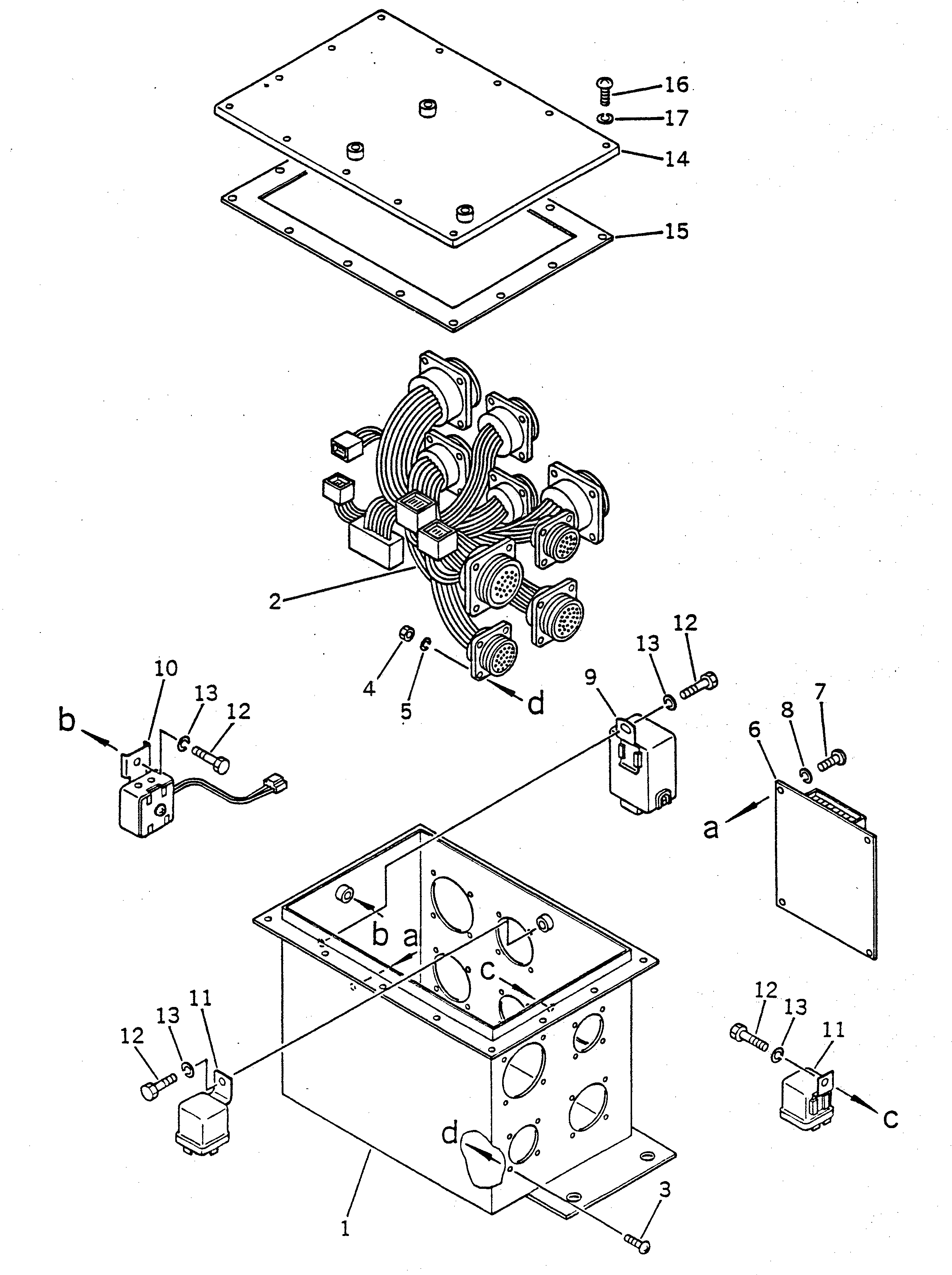 Крышка 22W-06-14372  Komatsu