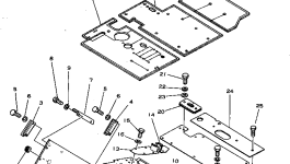 Кронштейн 287-90-13310 Komatsu