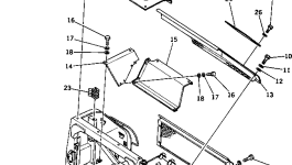 Крышка 198-03-15780 Komatsu