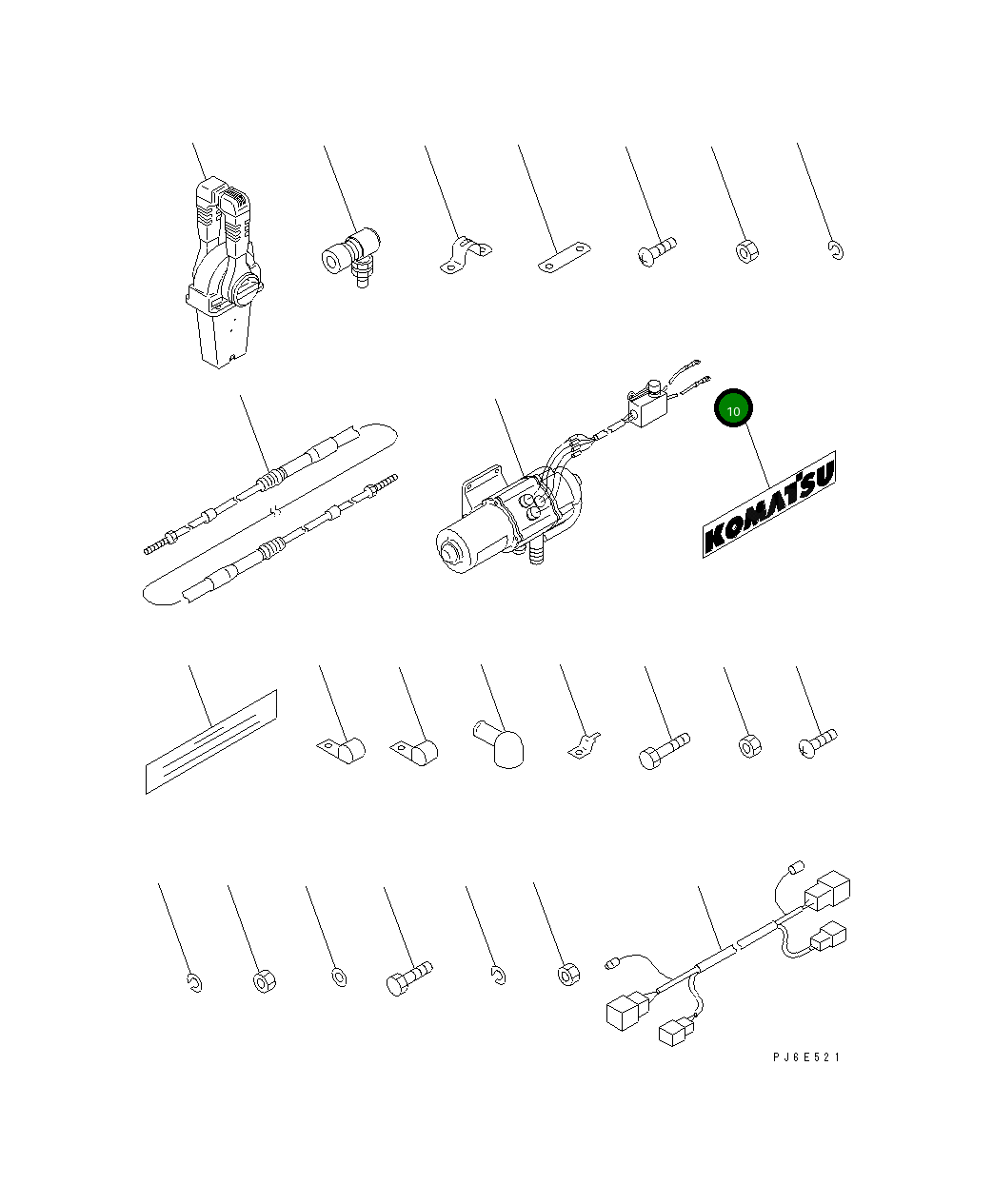 Пластина 09690-A0630  Komatsu
