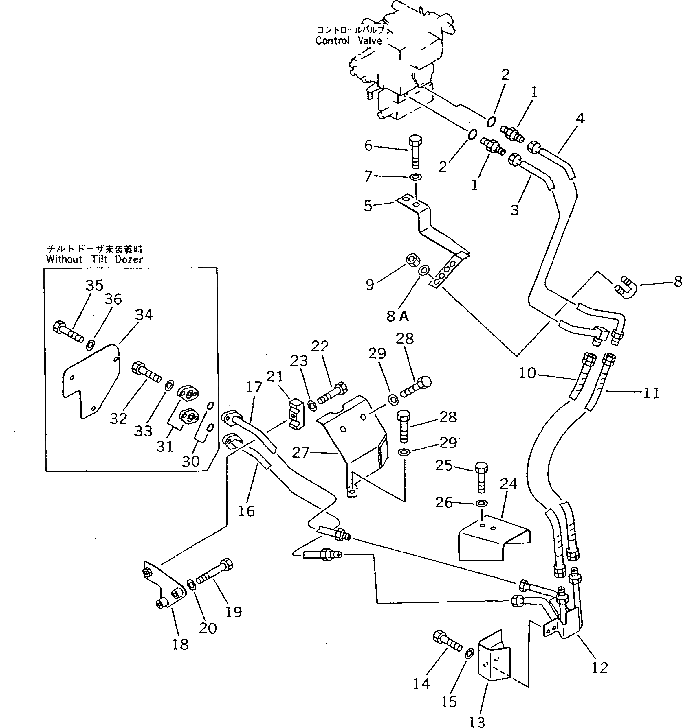 Крышка 154-61-74190 Komatsu