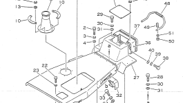 Крышка 155-54-11640 Komatsu