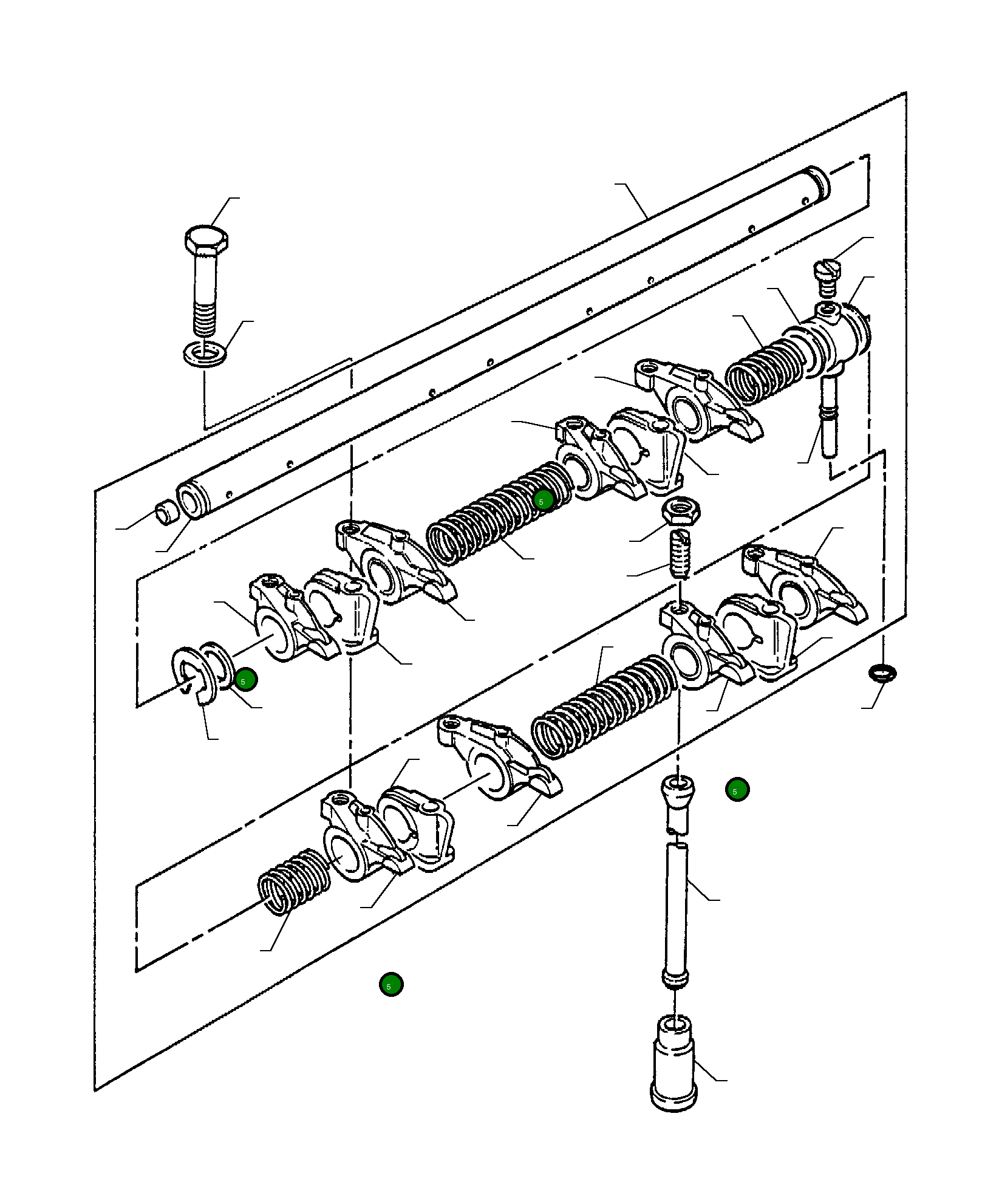 Рычаг P37371281 Komatsu