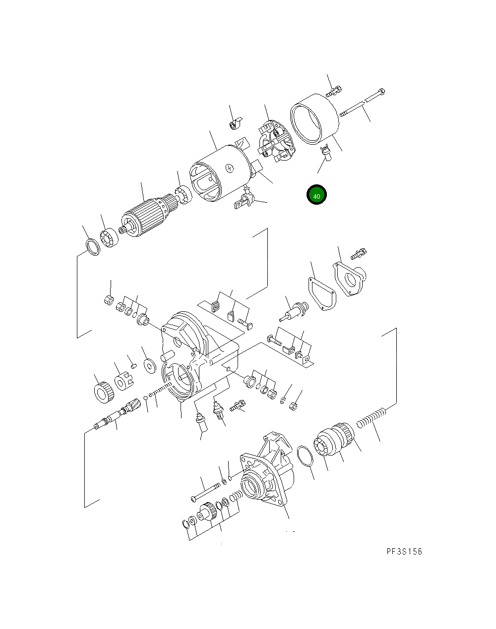 Крышка ND028062-5790 Komatsu