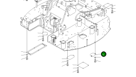 Крышка 22U-54-12132 Komatsu