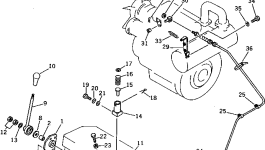 Вал 20N-43-24120 Komatsu