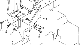 Провод 21U-54-11651 Komatsu