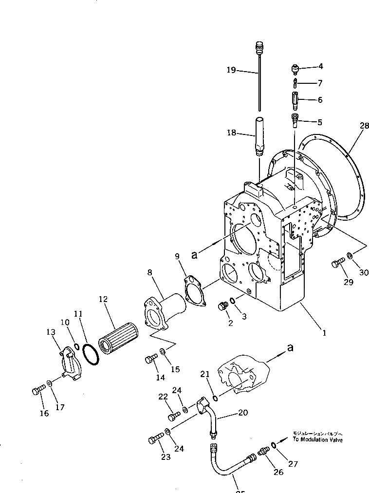 Крышка 363-15-11740 Komatsu