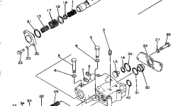 Корпус 234-15-15210 Komatsu