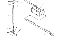 Палец 234-43-18710 Komatsu