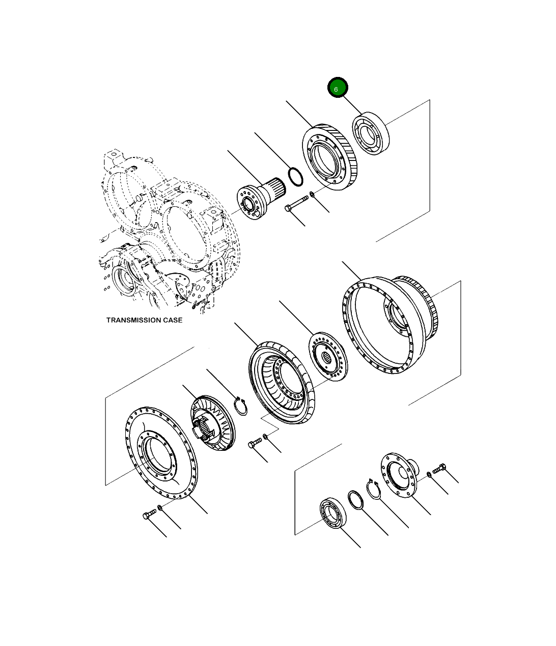 Подшипник 711-47-71551 Komatsu