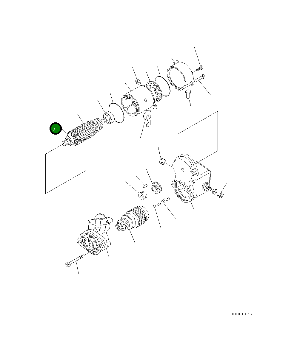 Подшипник 460-084 Komatsu