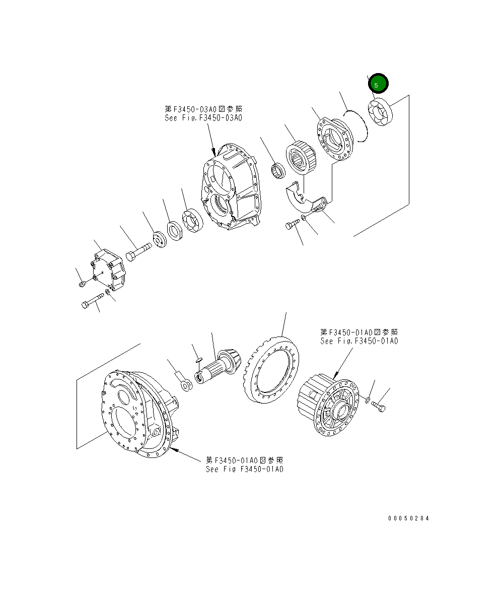 Подшипник 421-23-31820 Komatsu