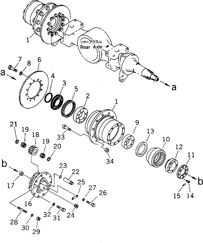 Подшипник 273-24-11372 Komatsu
