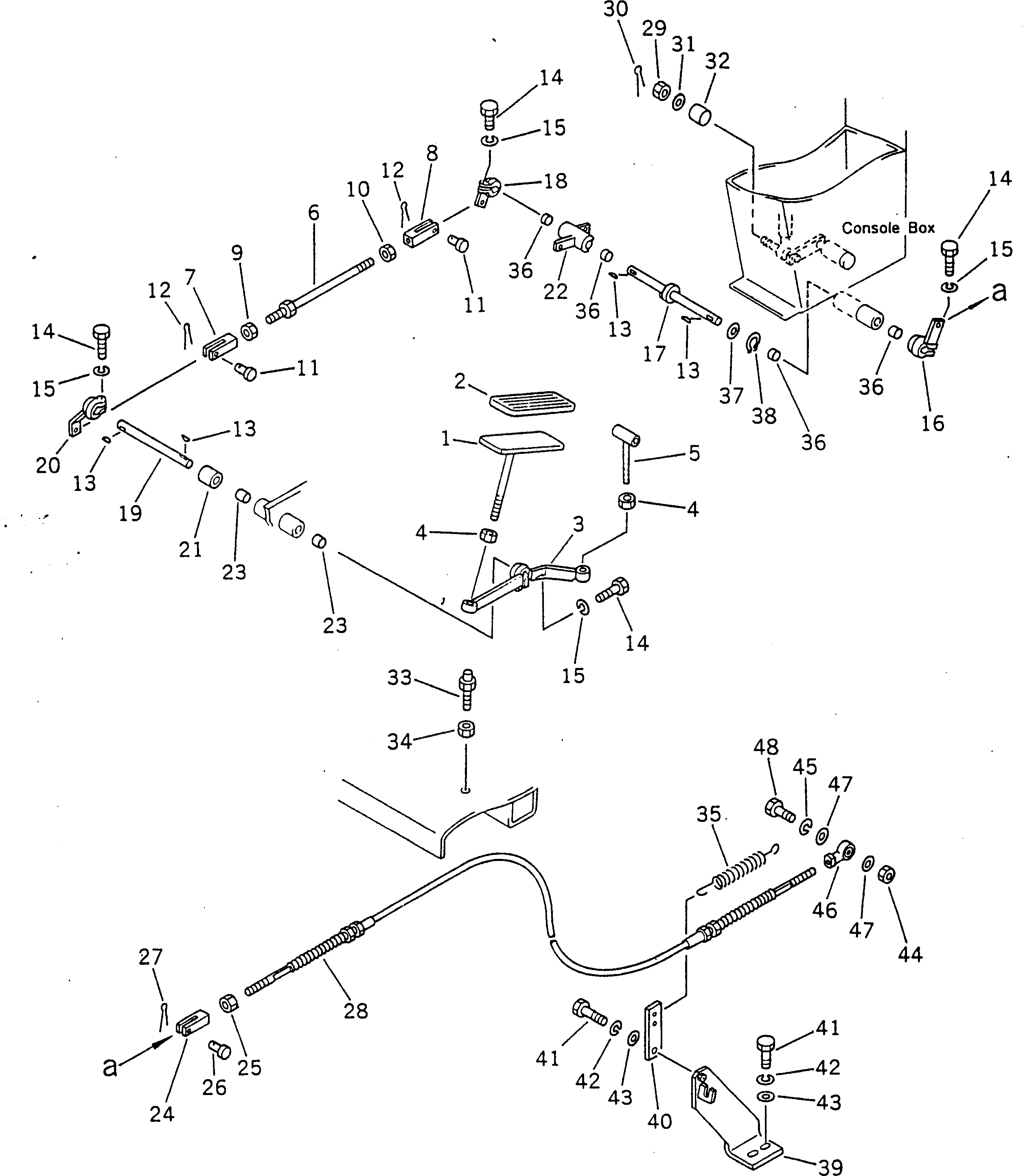 Рычаг 238-43-31110 Komatsu