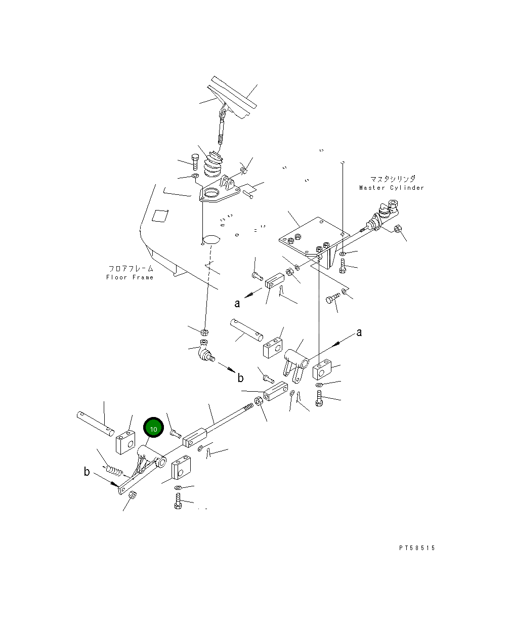 Рычаг 273-43-63110 Komatsu
