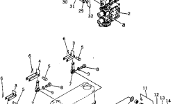 Вилка 198-60-15830 Komatsu