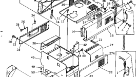 Защитный кожух 385-10174133 Komatsu