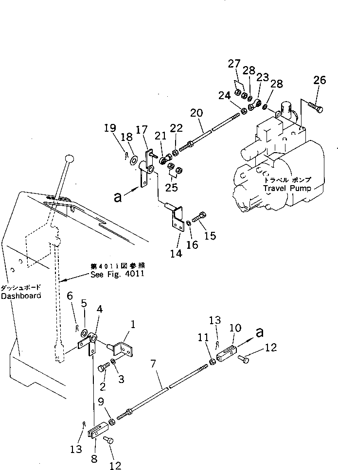 Рычаг 273-43-17230 Komatsu