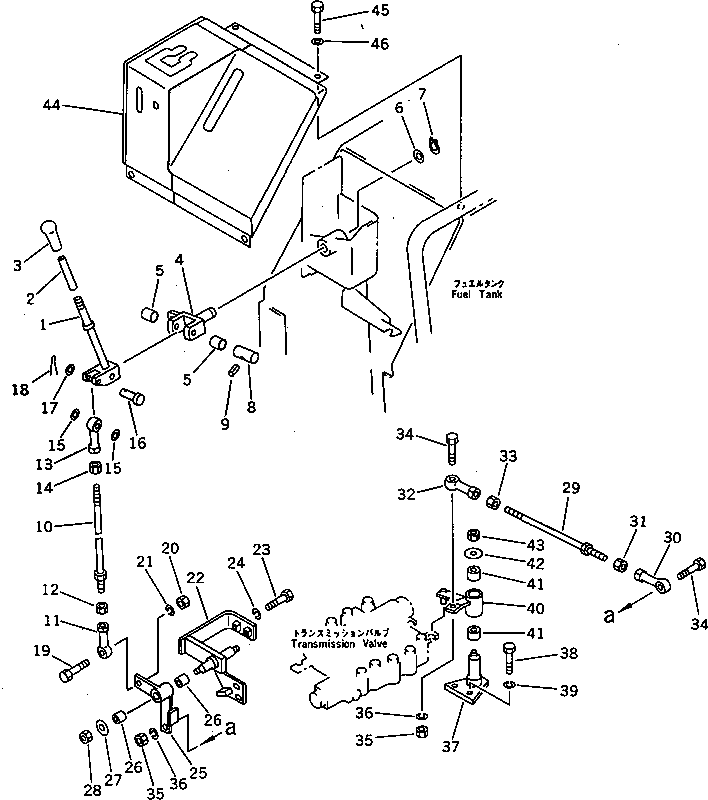 Крышка 113-43-44260 Komatsu