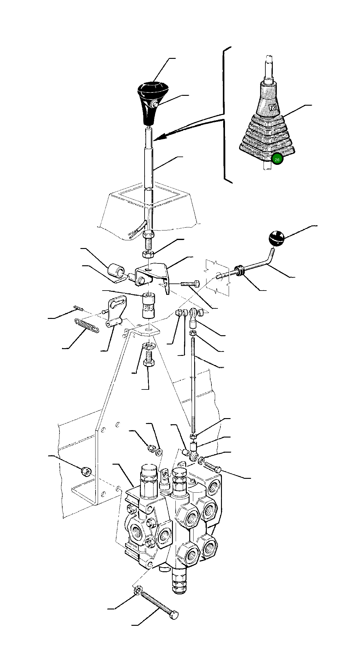 Рычаг 200496244 Komatsu