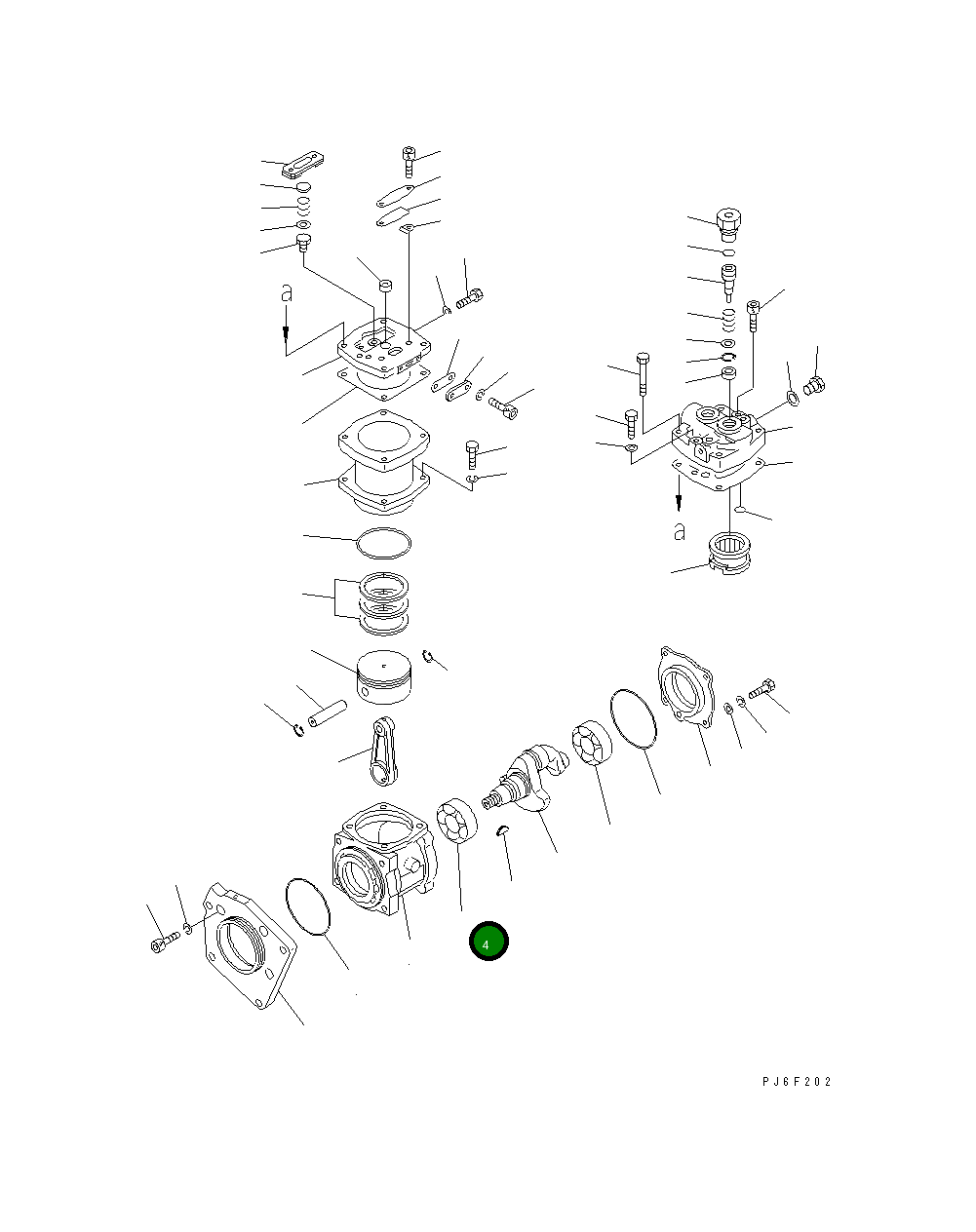 Подшипник DK036202-0700  Komatsu