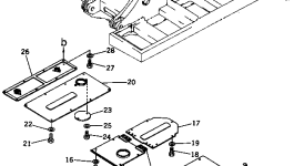 Крышка 208-54-12650 Komatsu