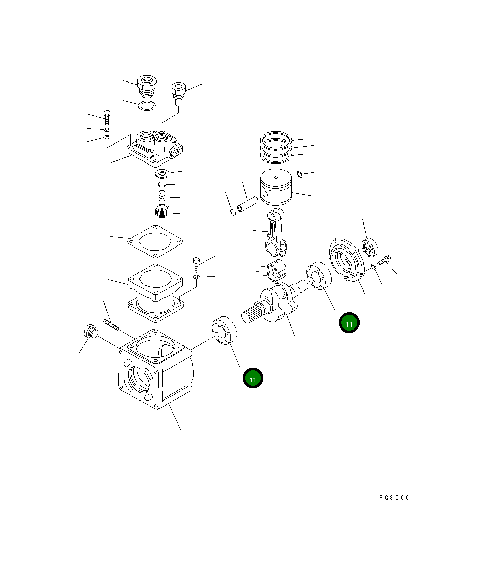 Подшипник DK035620-6000 Komatsu