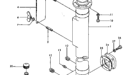 Шпилька 01100-00820 Komatsu