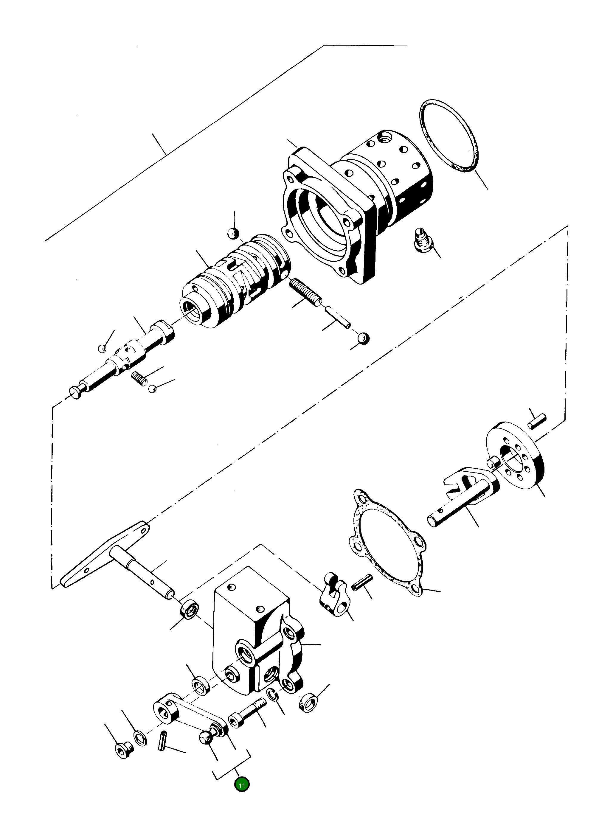 Рычаг 2889817M91 Komatsu