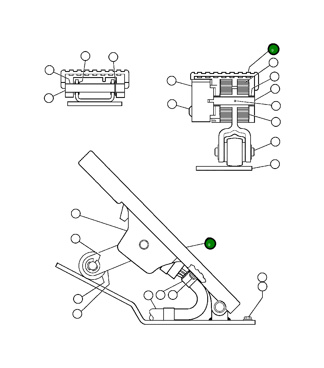 Крышка BF1495 Komatsu