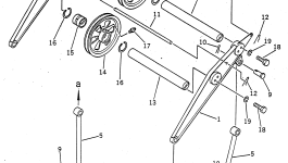 Палец 22W-46-14170 Komatsu