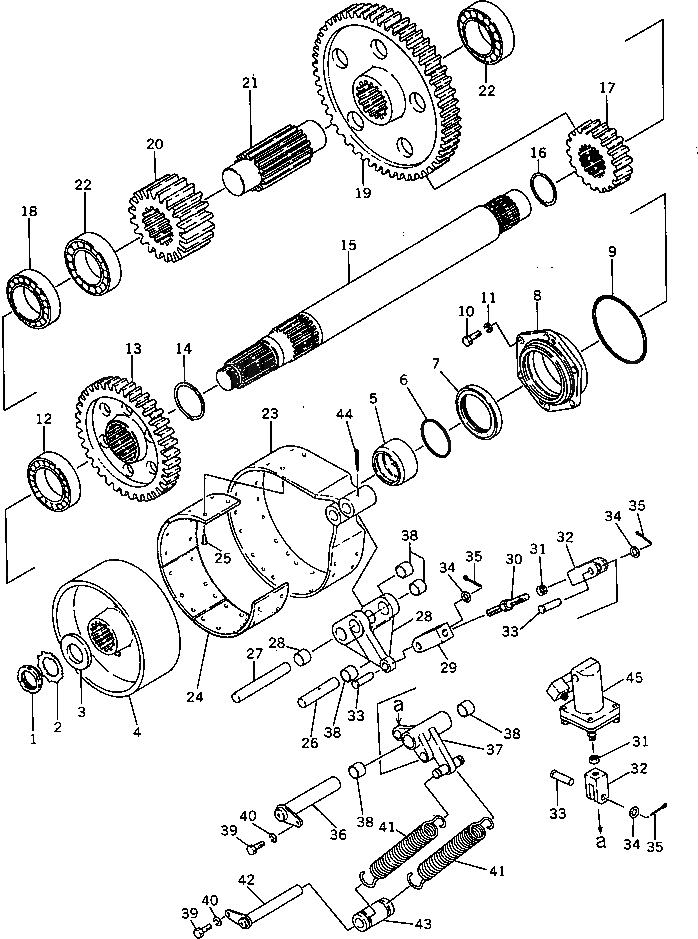 Подшипник 06000-32214 Komatsu