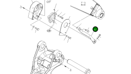 Рычаг 22L-70-22111 Komatsu