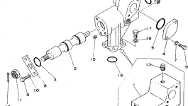 Корпус 195-864-7310 Komatsu