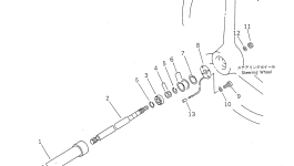 Вал 416-40-12640 Komatsu