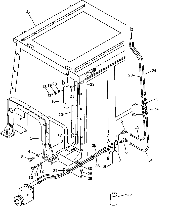 Крышка 144-Z79-2440 Komatsu