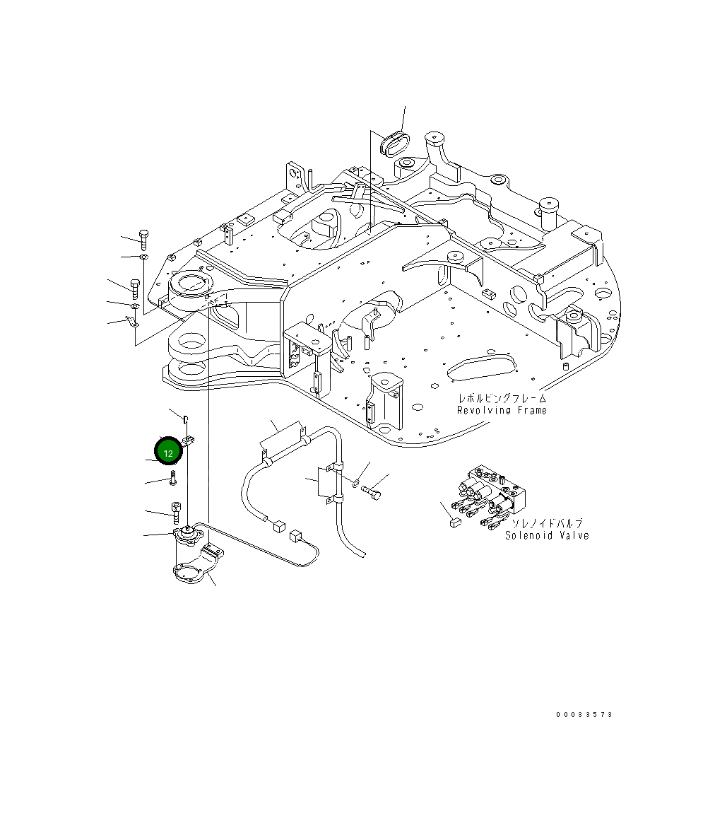 Рычаг 21W-06-48121 Komatsu