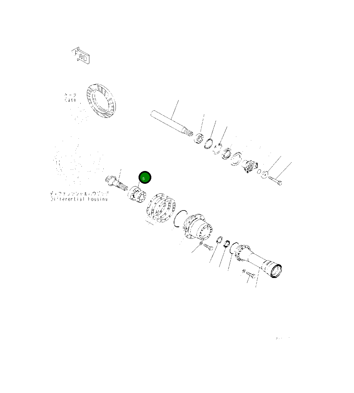 Подшипник 419-22-41800 Komatsu