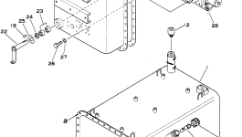 Бак 561-60-11121 Komatsu