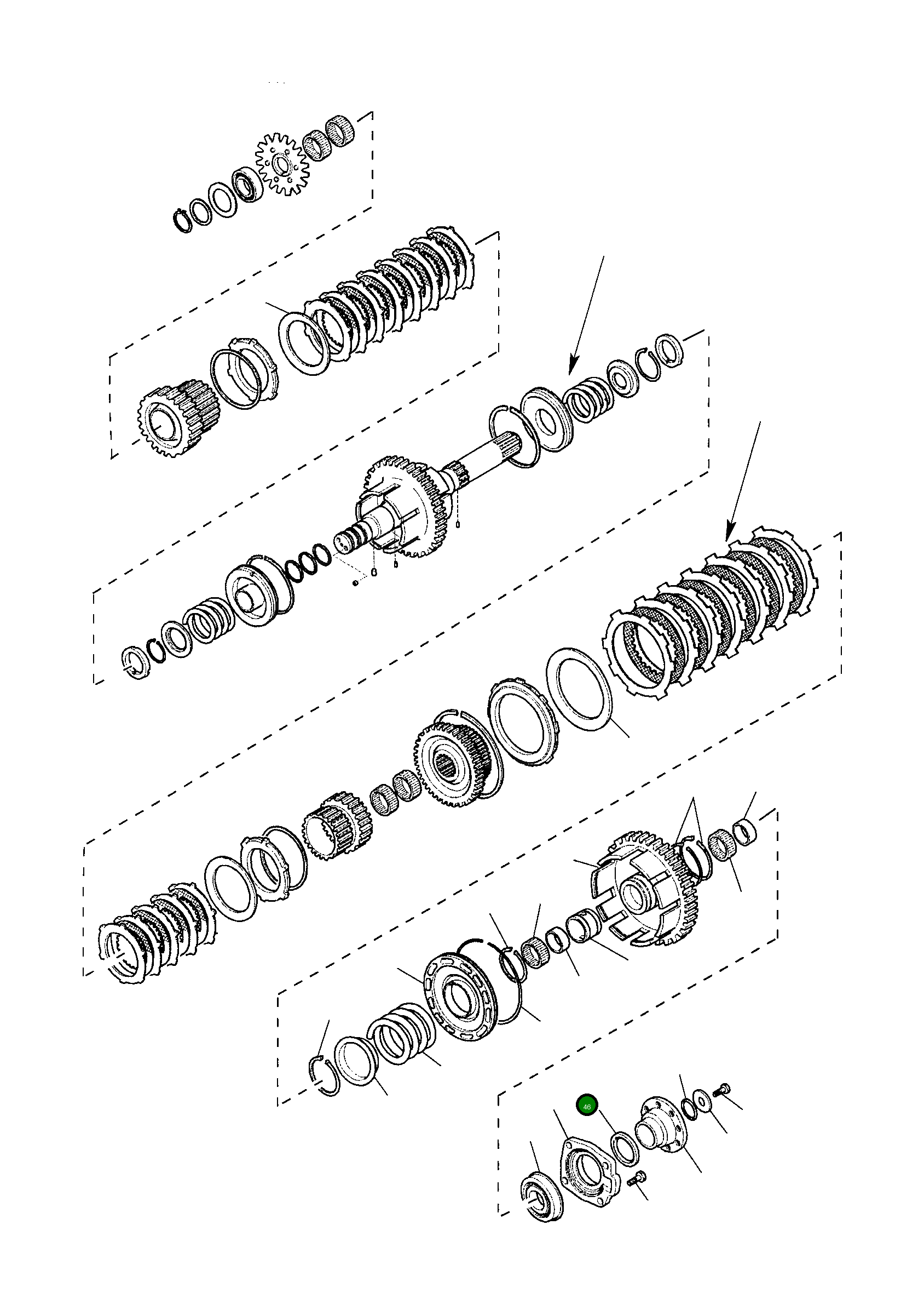 Крышка CAO133373 Komatsu