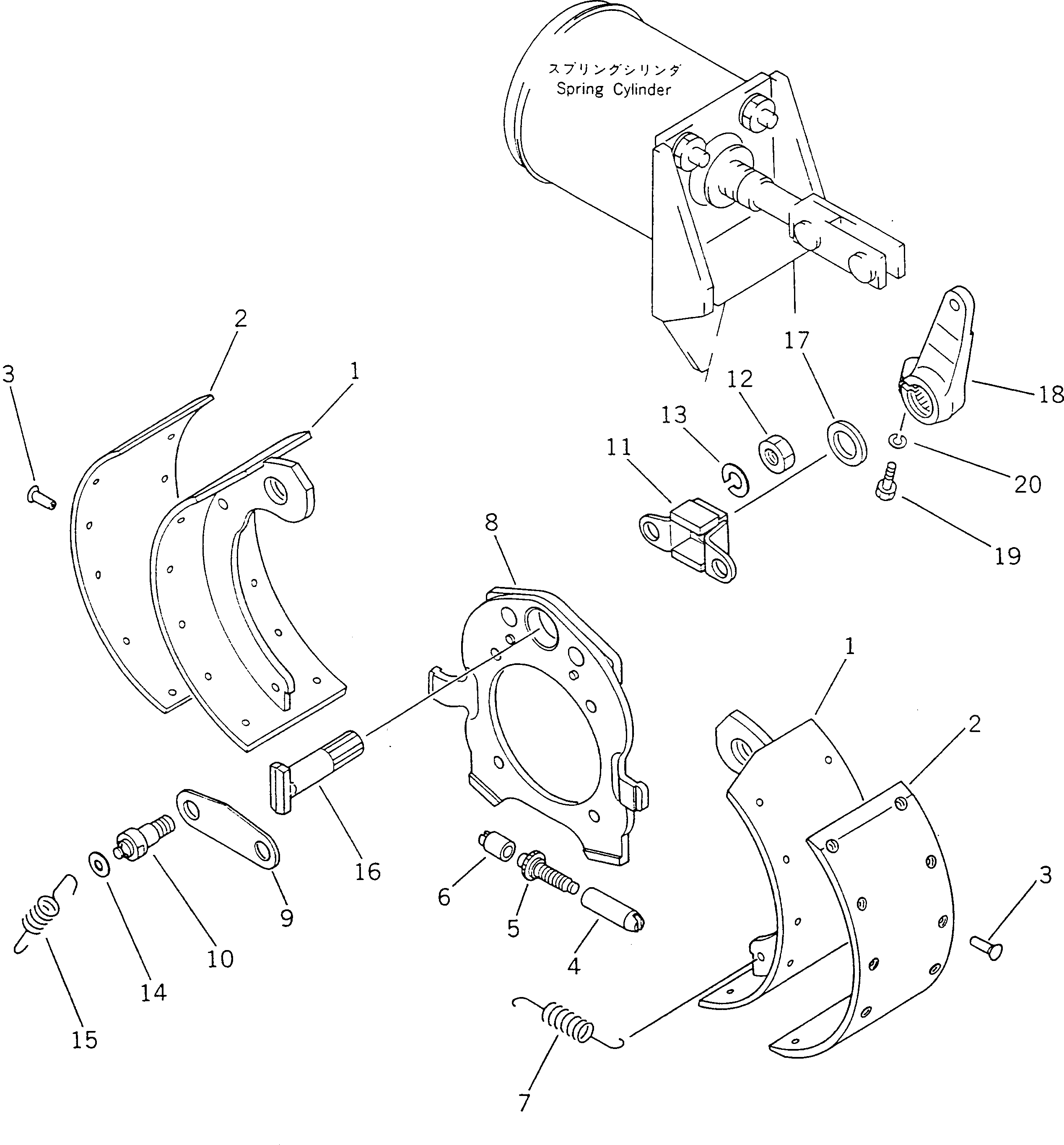 Рычаг 566-34-11252 Komatsu
