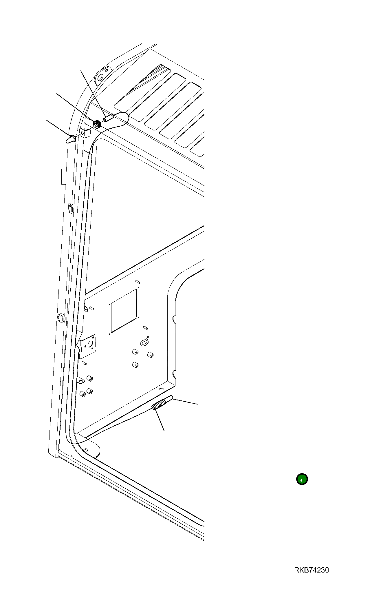 Крышка 2A1-54-15490  Komatsu