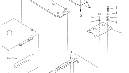 Крышка 208-54-51280 Komatsu